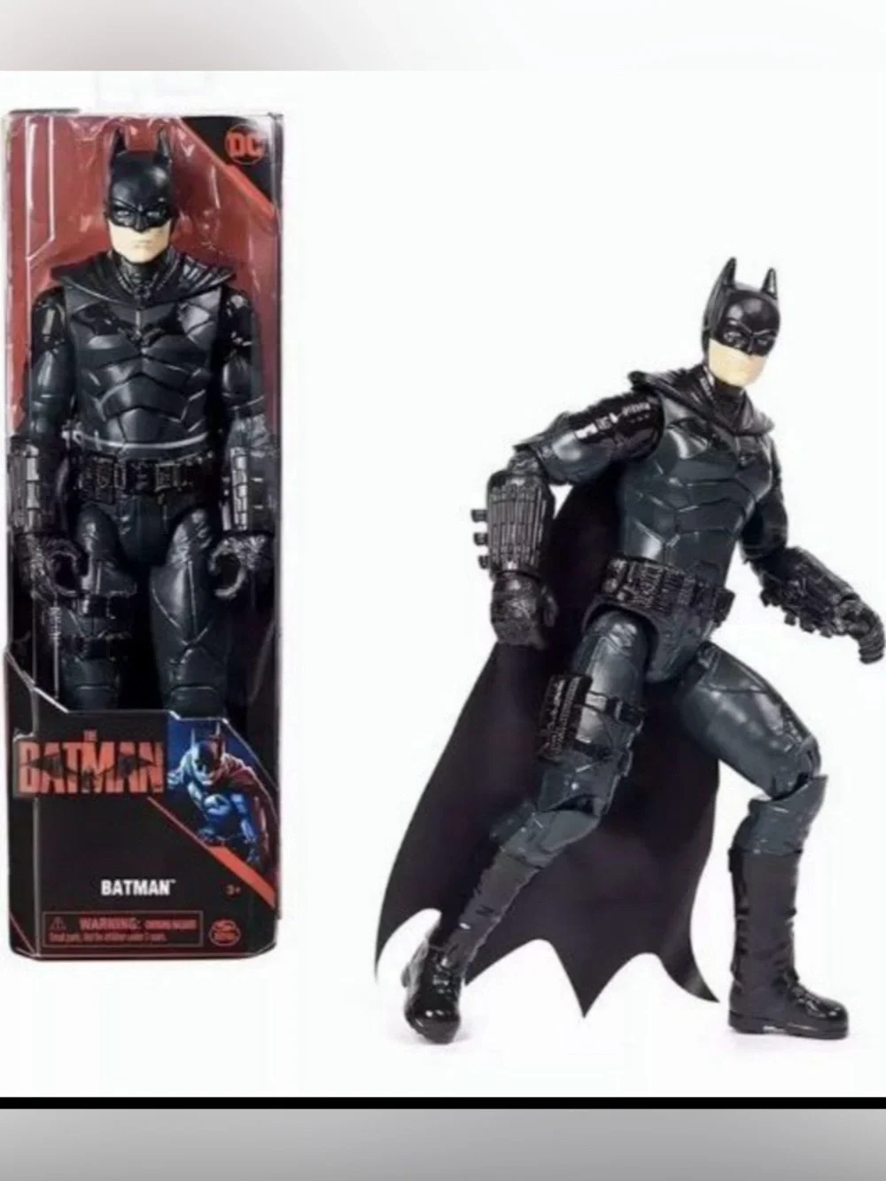 NEW! DC Comics 2022 The Batman Movie Collectible Batman 12-inch Action Figure